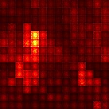 WSquare overlay for DINOv1 ViT-B/16