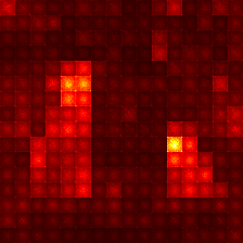 WSquare overlay for DINOv2 ViT-B/14