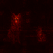 Gamma overlay for Swin Base