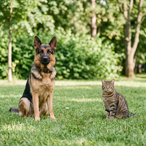 Dog and cat