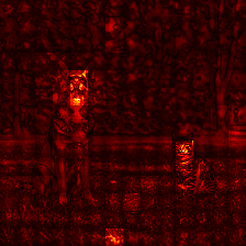 LRP overlay for CLIP ViT-B/16